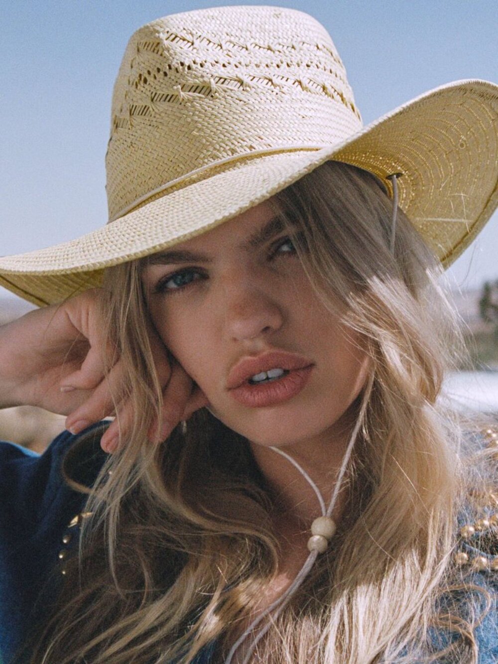 Lack Of Color Straw Cowboy Hat in Natural